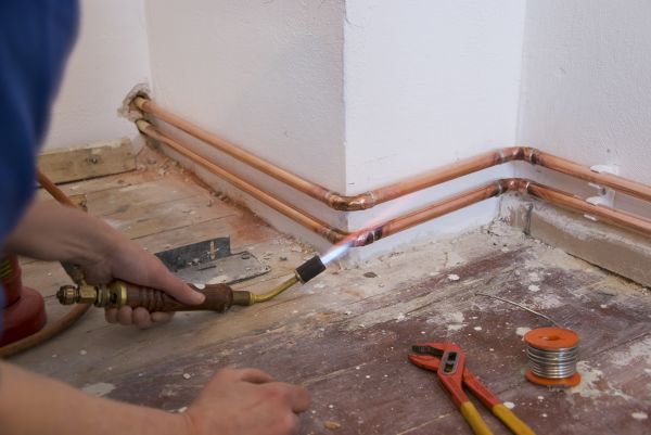 Copper Pipe Repair in Sherman