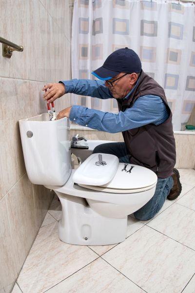Broken Toilet Repair in Sherman