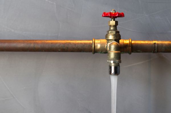 Copper Water Line Installation in Sherman