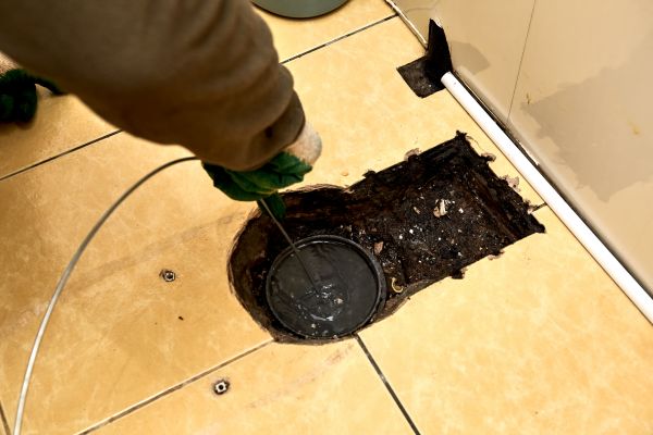 Toilet Drain Repair in Sherman