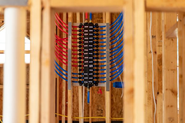 Pex Water Line Installation in Sherman