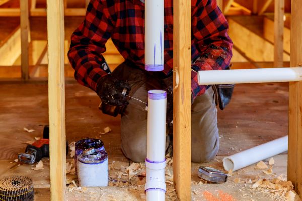 PVC Piping Installation in Sherman